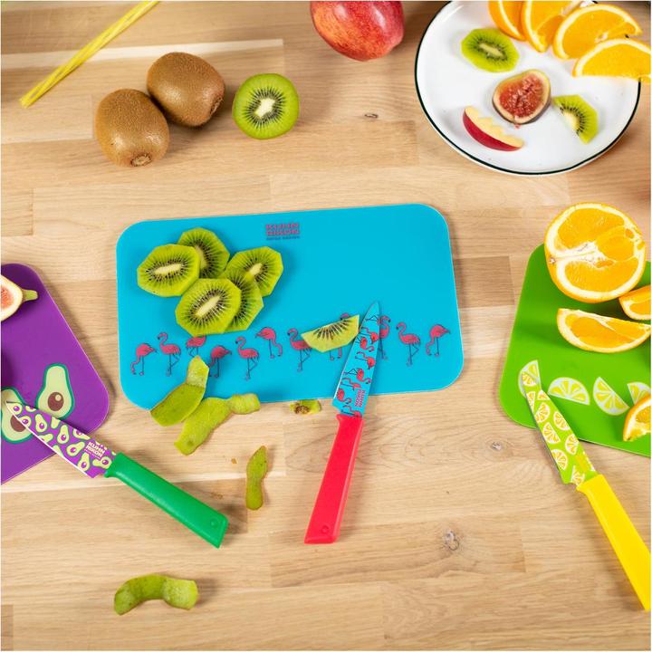 Produktbild Kuhn Rikon Colori Rüstmesser / Schneidebrett Set