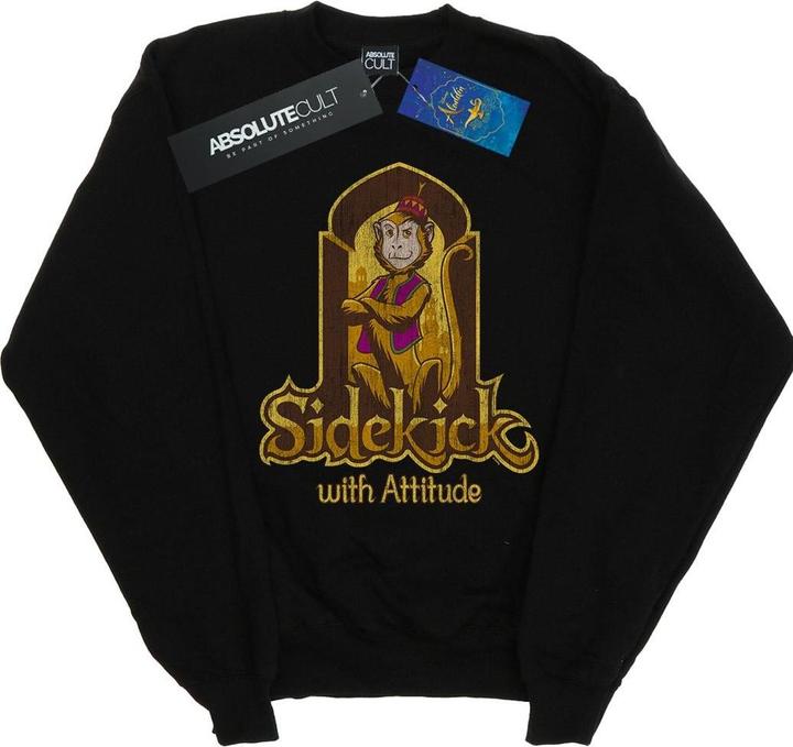 Produktbild Disney Mädchen Aladdin Film Abu Sidekick mit Attitude Sweatshirt (140, 146)