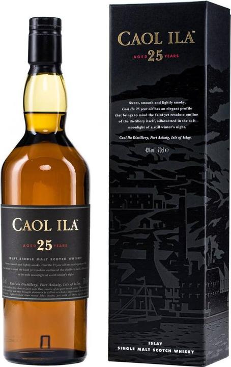 Caol Ila 25 anni (Whisky scozzese, Single Malt, 1 x 70 cl)