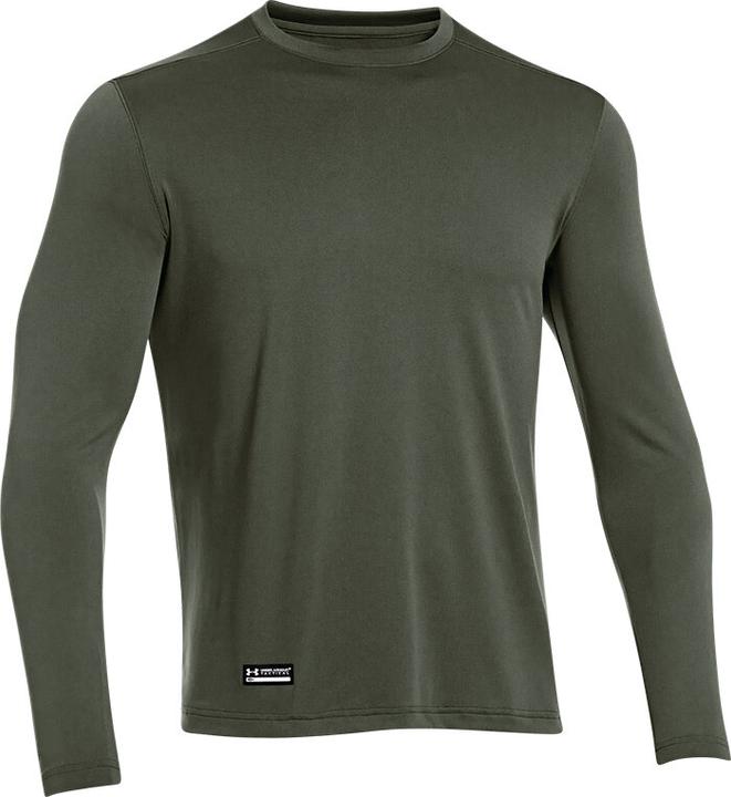 Actual product image Under Armour Tactical T-Shirt Tech Tee Long Sleeve Olive XXL (XXL)