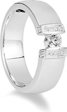 Produktbild Breuning RING - BRILL. 0,216 Ct. H/si (56, 750/18 K Gold)