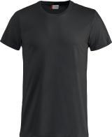 Image du produit T-shirt Clique Basic-T 029030, coton, noir, taille 2XL (XXL)