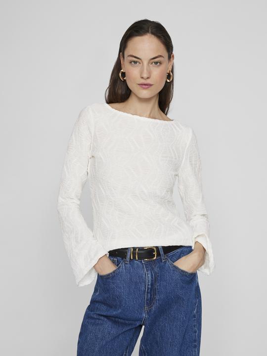 Image du produit Vila Haut à décolleté sous-marin et manches longues (XL)