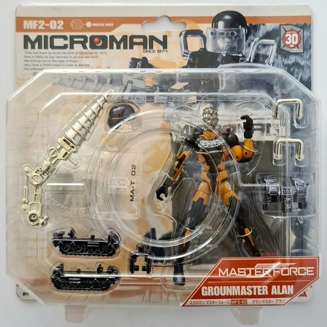 Takara 2004 Microman Master Force MF2-02 Grounmaster Alan Actionfigur