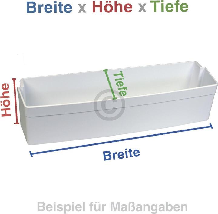 AEG Compartiment de rangement 209250305/7 Support pour bouteilles 440x80x107mm pour porte de