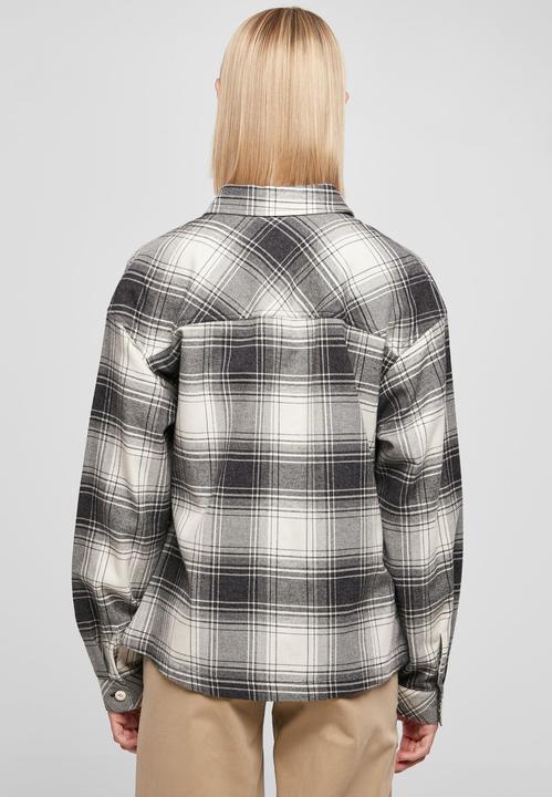 Produktbild Urban Classics Ladies Oversized Check Shirt (XL)