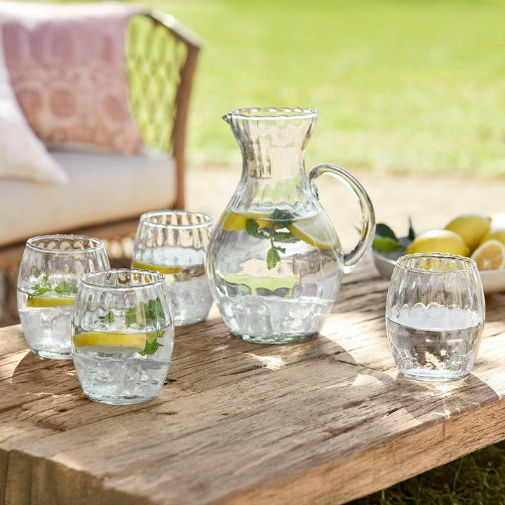 Image du produit Loberon Glas 4er Set Bourgavin klar (0.40 l, 4 x)