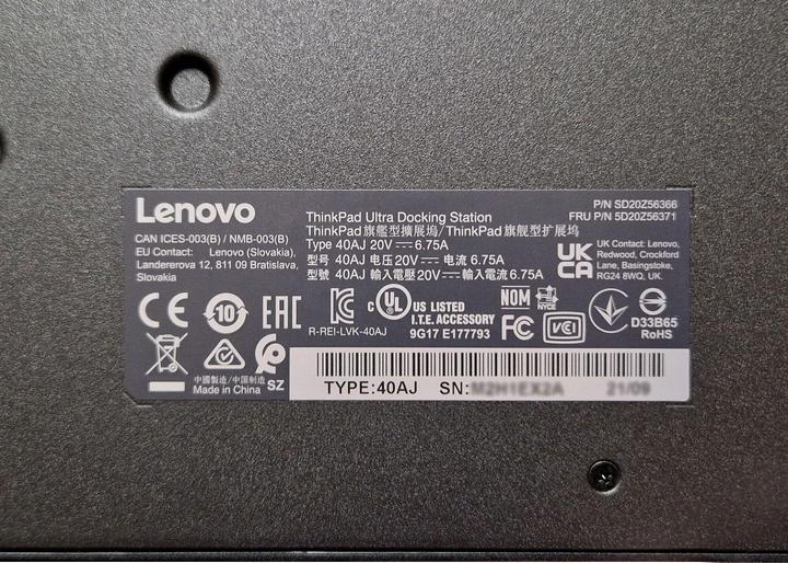 Produktbild Lenovo ThinkPad Ultra (Docking Port, 6 Ports)