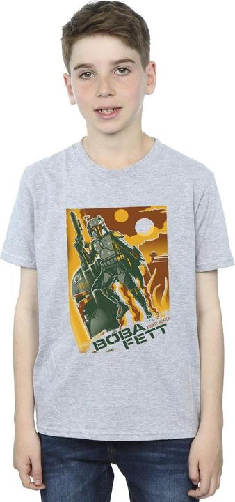 Produktbild Star Wars Boba Fett Collage TShirt Jungen (140, 146)