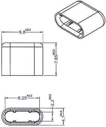 Actual product image Delock Dust Cover for USB Type-C Male