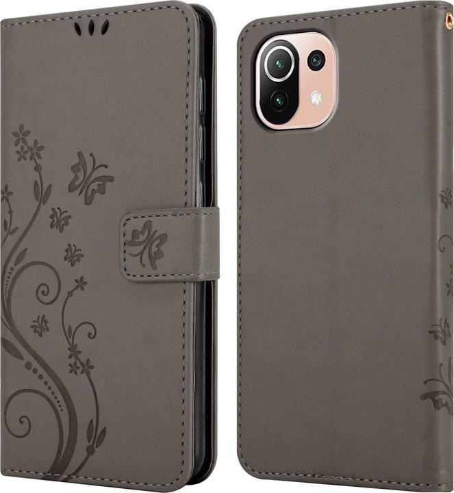 Immagine prodotto Cadorabo Copertina del libro a fiori (Xiaomi Mi 11 Lite, Xiaomi Mi 11 Lite 5G, Xiaomi Mi 11 Lite 5G NE)