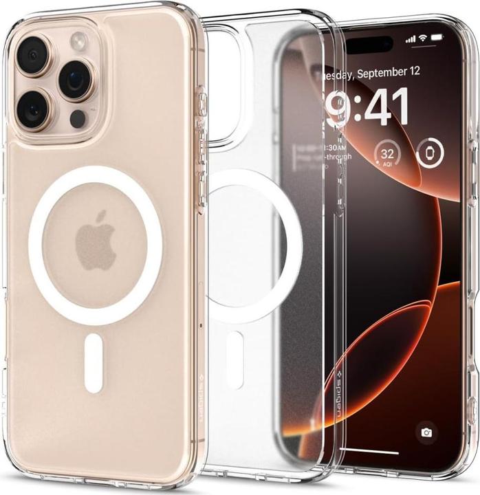 Immagine prodotto Spigen Ultra Hybrid MAG iPhone 16 Pro Max MagSafe frost clear ACS08002 (Apple iPhone 16 Pro Max)