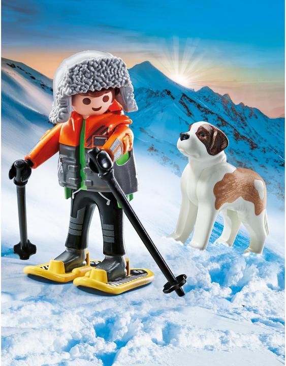 Actual product image Playmobil Hiker with St Bernard dog (71741, Playmobil My Life)
