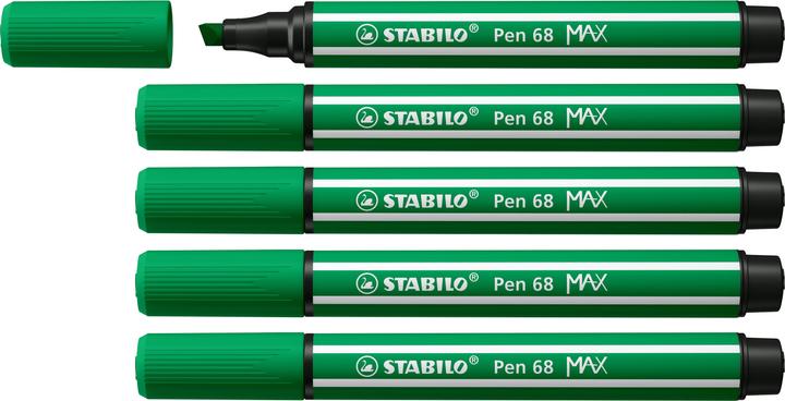 Etichetta energetica STABILO Pen 68 MAX (Verde smeraldo, 5 x)