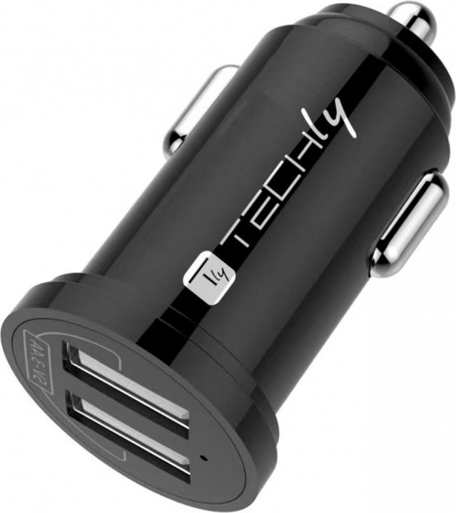 Produktbild Techly Mini Car Charger 2 USB-A Ports