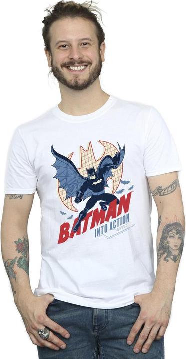 Produktbild Batman Into Action TShirt (XXL)