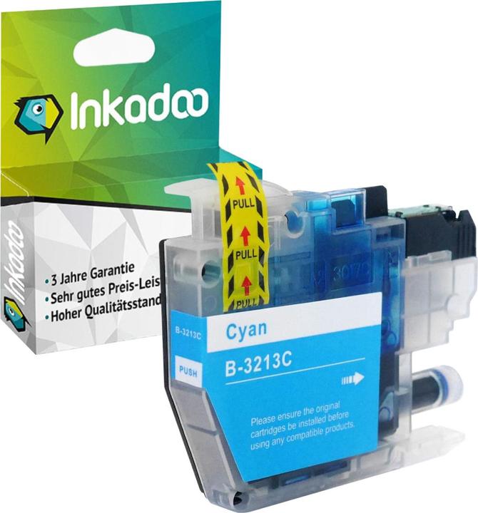 Image du produit Inkadoo cartouche d'encre compatible en remplacement de Brother LC-3213 convient à Brother DCP-J 572 DCP-J (C)