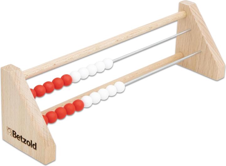 Produktbild Betzold Schüler-Rechenrahmen ZR 20 rot/weiss