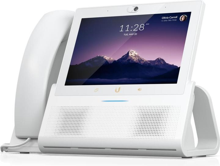 Actual product image Ubiquiti UniFi Phone Touch Max, VoIP Desktop Smartphone, white