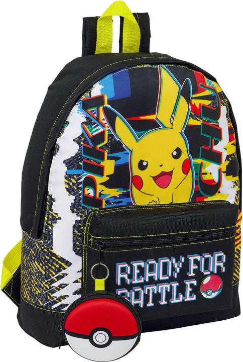 Pokémon School backpack Colourful 32 x 40 x 12 cm