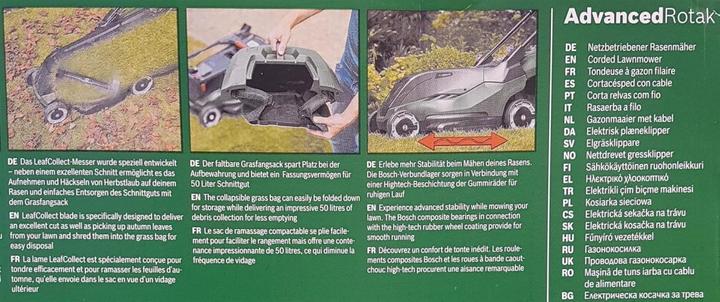 Productafbeelding Bosch Home & Garden AdvancedRotak 650 (Elektrische stroom)