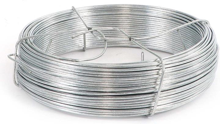 Immagine prodotto Wiltec Filo da giardino 1,8 mm verde per avvolgimento 50 m filo per legare le piante in acciaio (50 m)
