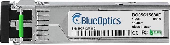 Produktbild BlueOptics Raisecom USFP-Gb/ZX-D-R kompatibler SFP Transceiver für Singlemode Gigabit Highspeed Datenübertragu