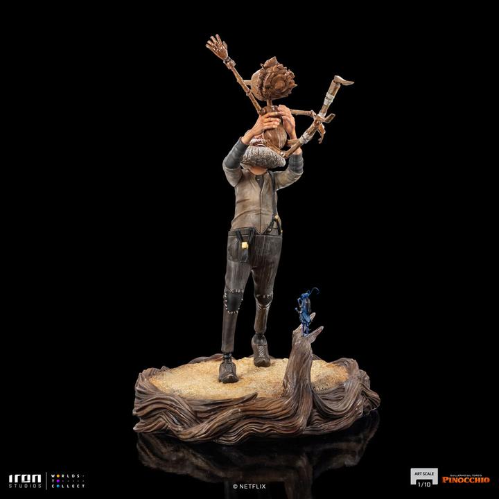 Actual product image Iron Studios Jurassic Park statuette 1/20 Demi Art Scale T-Rex attacks Donald Gennaro 30 cm