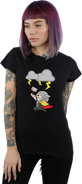 Image du produit - T-shirt KAWAII THOR GOD OF THUNDER - Femme (XXL)
