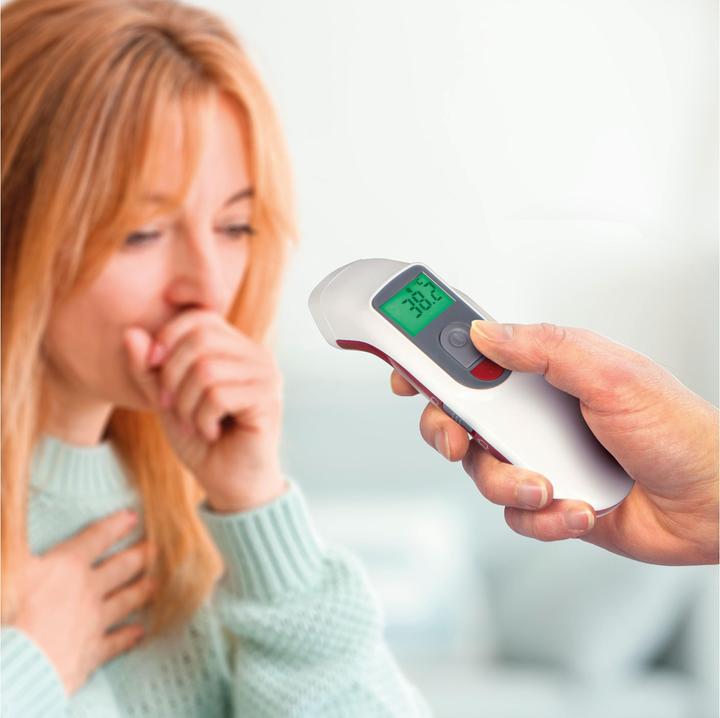 Actual product image Fysic Infrared forehead thermometer FT38 with automatic switch-off (Forehead)