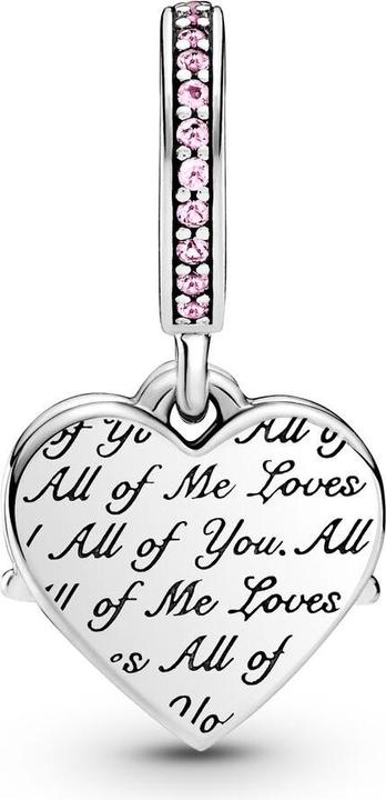Actual product image Pandora Heart & Mum Charm (Sterling silver)