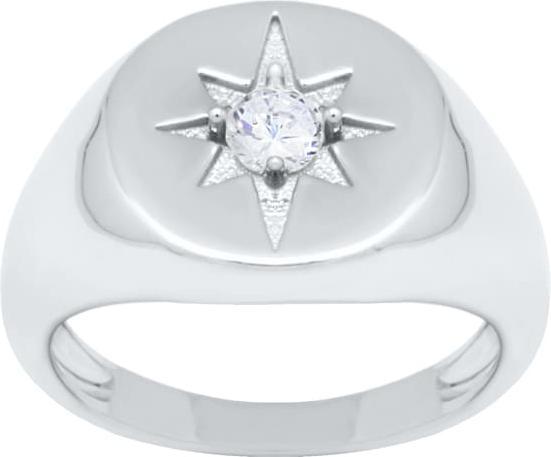 Actual product image Candy Ring Aura, 925 Sterling Silver (54, 925 Silver)