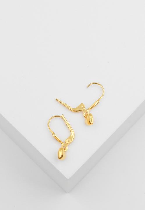 Actual product image Muau Earrings (Yellow gold)