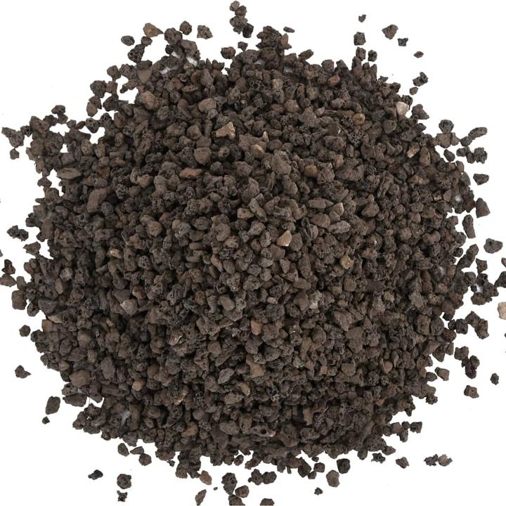 Actual product image VidaXL Basalt gravel 10 kg black 5-8 mm,Colour: Black,Material (Embellishment, other items)