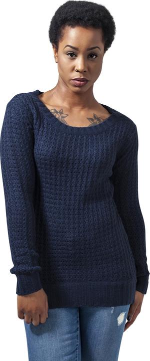 Image du produit Urban Classics Ladies Long Wideneck Sweater (M)
