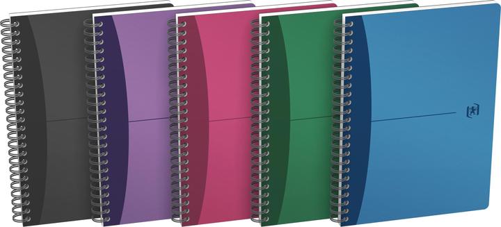 Actual product image Oxford Spiral book Office (A5, Checked)