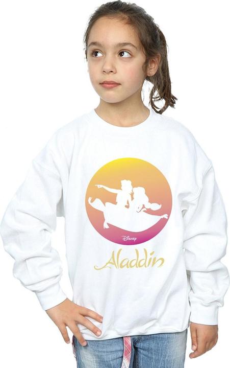 Immagine prodotto Disney Aladdin Flying Sunset Felpa Ragazze (140, 146)