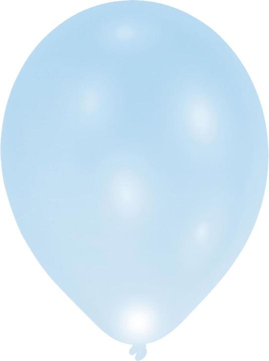 Produktbild Amscan LED Ballons Hellblau - Leuchtende Luftballons