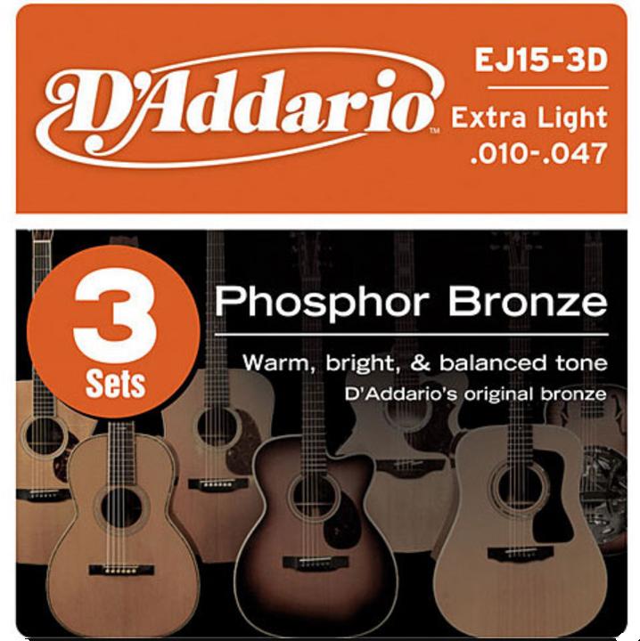 Produktbild D'Addario Ej15-3d (6 x, Gitarre, 0.05")