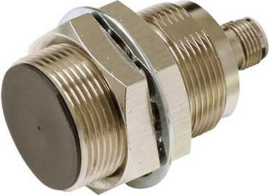 Actual product image Omron Industrial Automation Inductive sensor PNP, NC 200Hz 30V 22mm IP67 / IP69K plug, 3-pin E2E-Next (Sensor)