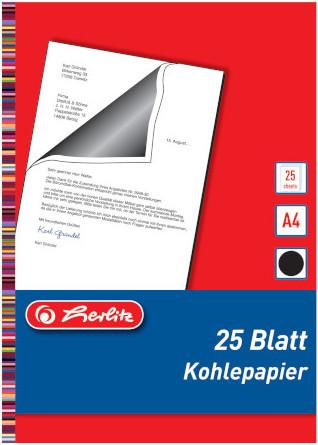 Immagine prodotto Herlitz Carta carbone (25 x, A4)