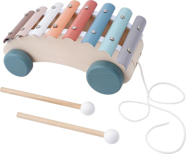 Immagine prodotto Activity Board Little Tribe Auto Xilofono in legno da tirare, giocattolo musicale da tirare, musicale