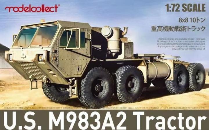Actual product image Modelcollect U.S M983A2 Tractor with detail set