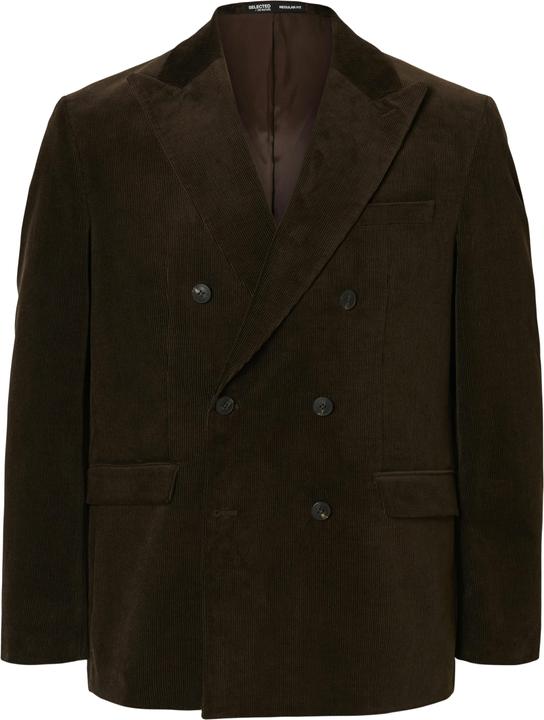 Selected Homme Regular Fit Cord Zweireihiger Blazer