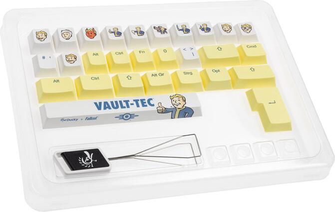 Immagine prodotto Ducky x Fallout Keycap Set - 132 Stück, ANSI (US)