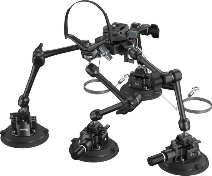 Immagine prodotto SmallRig 3565 Kit di montaggio per telecamera a ventosa a 4 bracci SC 15K (Accessori video vari)