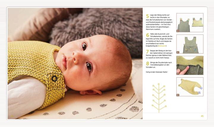 Immagine prodotto Erstausstattung für Babys nähen – aus Jersey (Tedesco, Sonja Hahn-Schmück, 2021)