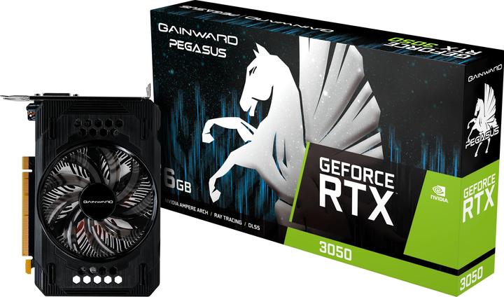 Actual product image Gainward RTX3050 Pegasus GDDR6 HDMI DP DVI (6 GB)