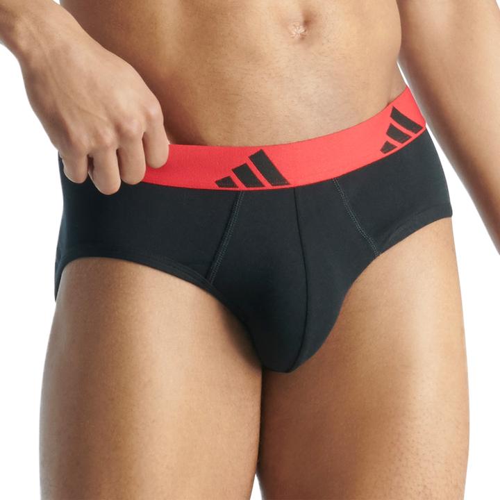 Immagine prodotto adidas Confezione da 6 slip / mutande Active Flex in cotone (XL, confezione da 6)