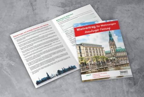 Image du produit Rnk Contrat de location de logement - version hambourgeoise, 10 exemplaires, plié au format A4 (6 x)